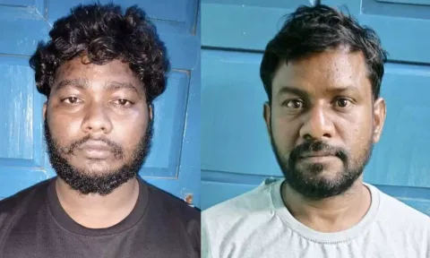 ஊத்துக்கோட்டை அருகே காரில் கடத்தி வரப்பட்ட 2 கிலோ கஞ்சா பறிமுதல்- இருவர் கைது