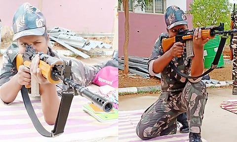 இலக்கை குறிவைக்கும் திருச்சியை சேர்ந்த பெண் போலீஸ் ஷோபியாலாரன்.