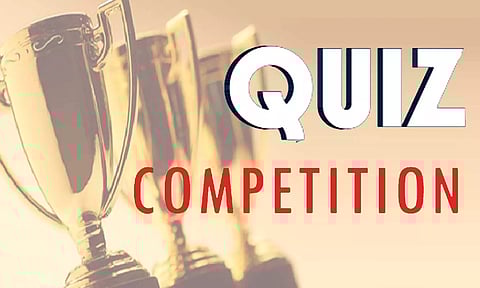 தேசிய வாக்காளர் தினம் தொடர்பாக பள்ளி மாணவர்களுக்கான வினாடி- வினா போட்டி