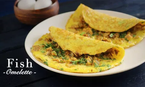 இன்று கலக்கலான மீன் ஆம்லெட் செய்யலாம் வாங்க...