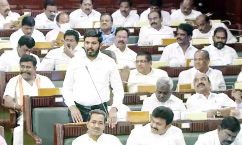தமிழக சட்டமன்றத்தில் நாகை எம்.எல்.ஏ ஷாநவாஸ் பேசினார்.