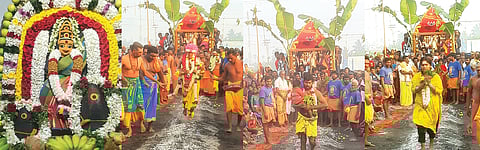 மாகாளியம்மன் கோவில் குண்டம் திருவிழா