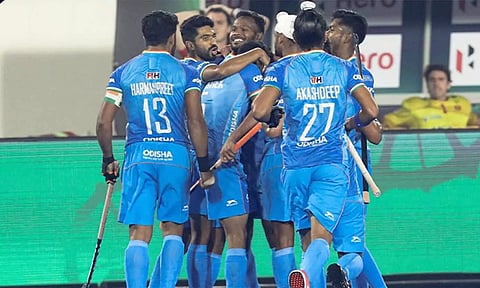 உலக கோப்பை ஹாக்கி: ஸ்பெயினை வீழ்த்தி வெற்றிக் கணக்கை தொடங்கியது இந்தியா