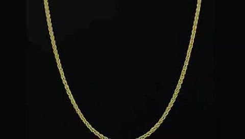 காஞ்சிபுரத்தில் மூதாட்டியிடம் 7 பவுன் தங்கச்சங்கிலி பறிப்பு