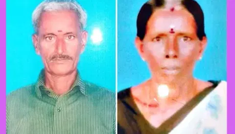 விபத்தில் பலியான ராஜாமணி, கஸ்தூரி.
