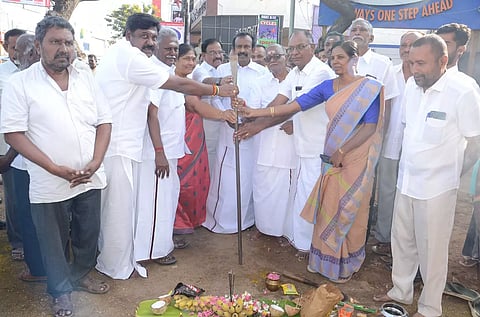 ரூ.6.60 கோடி மதிப்பில் சாலை விரிவாக்க பணி