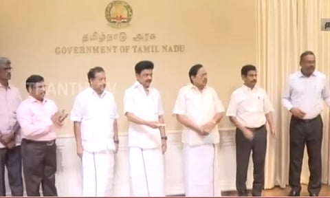 உயர்கல்வித்துறை சார்பில் 202 கோடியே 7லட்சம் ரூபாய் மதிப்பீட்டிலான கட்டிடங்களை முதலமைச்சர் திறந்து வைத்தார்