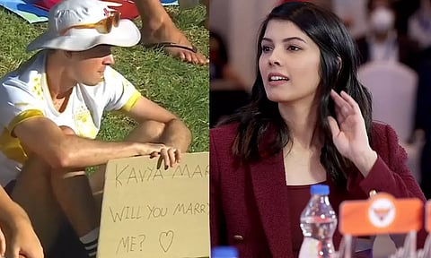 தென் ஆப்பிரிக்கா டி20 தொடரில் காவ்யா மாறனுக்கு லவ் பிரபோசல்- வைரலாகும் வீடியோ