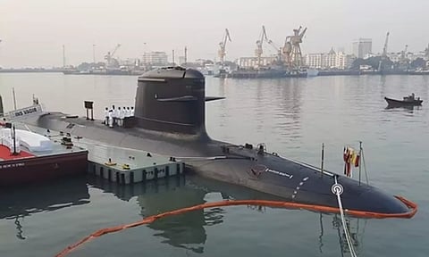 ஐ.என்.எஸ்.வகிர் நீர்மூழ்கி கப்பல் இந்திய கடற்படையில் இணைப்பு