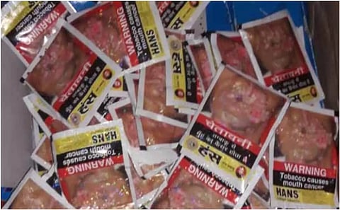 புகையிலை பொருட்கள் விற்றவர் கைது