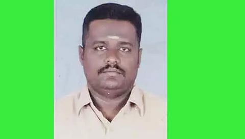 பலியான சந்தோஷ்குமார்.