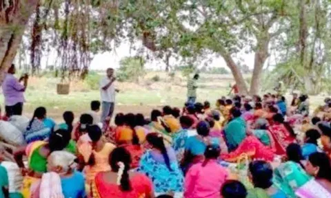 தஞ்சை விளார் ஊராட்சியில் கிராமசபை கூட்டம்
