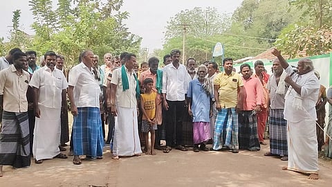 பொன்னமராவதி அருகே அடிப்படை வசதி கோரி கிராம சபை கூட்டத்தை புறக்கணித்த பொதுமக்கள்