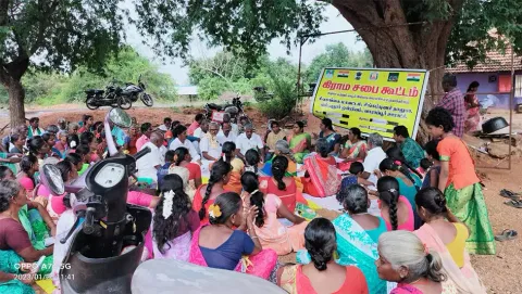 கிராம சபை கூட்டத்தில் தீர்மானங்கள் நிறைவேற்றம்