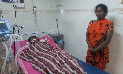 மாணவியுடன் ரெயிலில் பாய்ந்த காதலனுக்கு மூளைச்சாவு