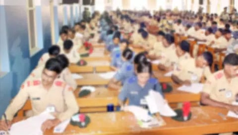 என்.சி.சி. மாணவர்களுக்கு எழுத்து, செய்முறை தேர்வு