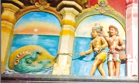 வலைவீசி அருளிய திருவிளையாடல்