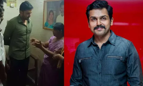 மாரடைப்பால் மரணமடைந்த ரசிகரின் வீட்டிற்கு சென்று கார்த்தி மரியாதை