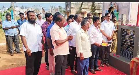 ஜெயங்கொண்டத்தில் கொடியேற்று விழா