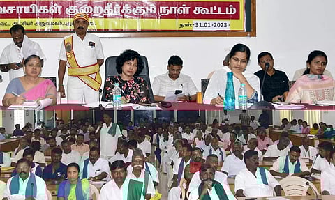 விவசாயிகள் குறைதீர்க்கும் நாள் கூட்டம்