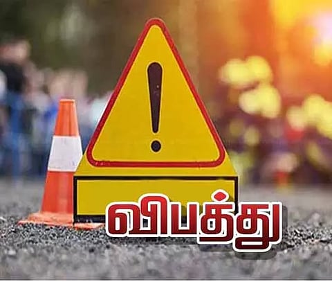 அரசு பஸ் மோதி காவலாளி பலி