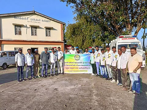 உயிரை பணயம் வைத்துசெல்லும் ஆம்புலன்ஸ் டிரைவர்கள்