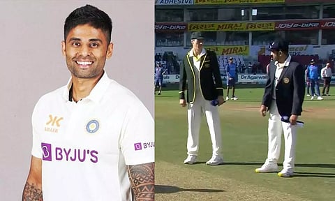 முதல் டெஸ்ட் போட்டி: டாஸ் வென்று ஆஸ்திரேலிய அணி பேட்டிங் தேர்வு- சூர்யகுமார் யாதவ் அறிமுகம்