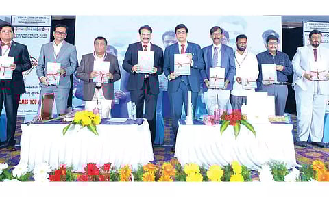 அலைடு ஹெல்த் சயின்ஸ் துறை சார்பில் ஒருங்கிணைந்த தேசிய கருத்தரங்கம் நடந்த காட்சி.