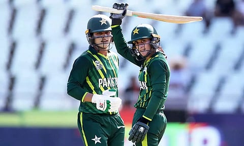 பெண்கள் டி20 உலகக் கோப்பை: 4 விக்கெட் இழப்புக்கு பாகிஸ்தான் அணி 149 ரன்கள் சேர்ப்பு