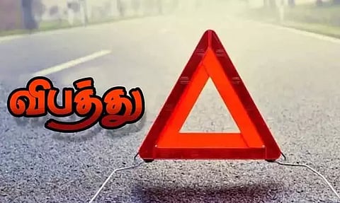 மோட்டார் சைக்கிள் மீது கார் மோதி பெண் பலி