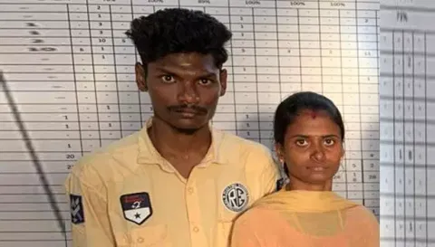 காதல் ஜோடி பிரவீன் - மீனா