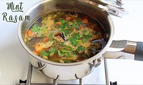 நோய் எதிர்ப்பு சக்தியை அதிகரிக்கும் புதினா ரசம்