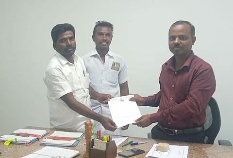 அரவம்பட்டி கிராம மக்களுக்கு இலவச மனை பட்டா கேட்டு கோரிக்கை