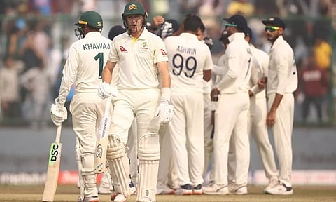 இந்தியாவுக்கு எதிரான 2-வது டெஸ்ட்: உணவு இடைவேளை வரை ஆஸ்திரேலியா 3 விக்கெட்டுகளை இழந்து திணறல்