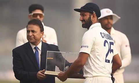 100-வது டெஸ்ட்டில் சதம் அடித்த முதல் இந்தியராக நீங்கள் இருக்க வேண்டும் - புஜாராவுக்கு கவாஸ்கர் வாழ்த்து