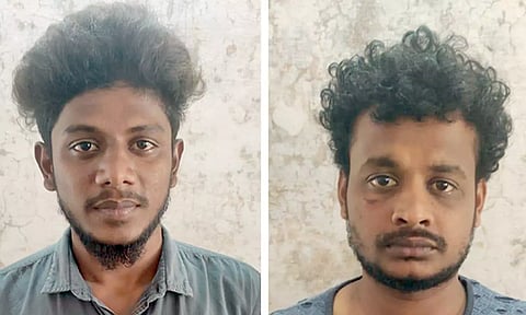 கொள்ளை வழக்கில் கைதானவர்கள்.