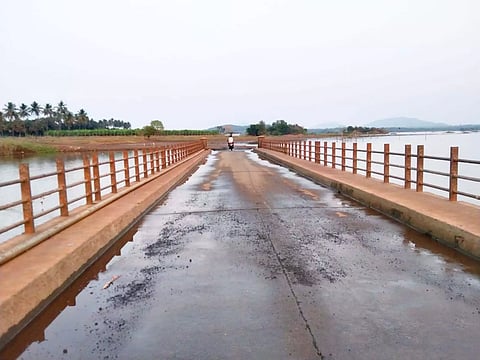 7 மாதத்திற்கு பிறகு லிங்காபுரம்-காந்தவயல் இடையே சாலை போக்குவரத்து தொடக்கம்