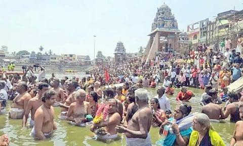 கும்பகோணம் பகுதி கோவில்களில் மாசிமக விழா நாளை கொடியேற்றத்துடன் தொடக்கம்