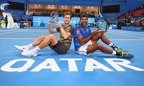 சாம்பியன் பட்டம் வென்ற போபண்ணா ஜோடி