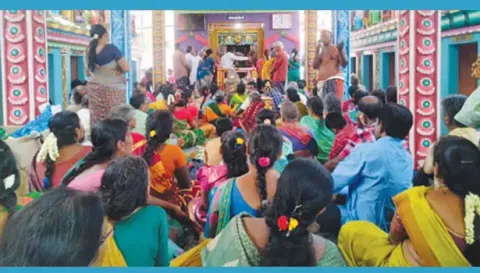 கீழடி 18 சித்தர்கள் கோவிலில் மண்டலபூஜை