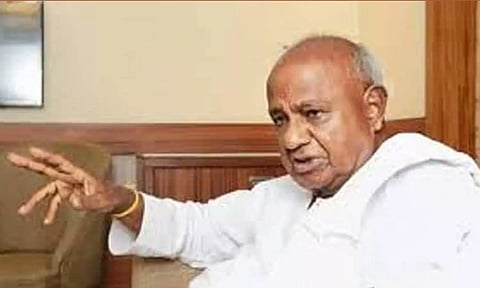 முன்னாள் பிரதமர் தேவ கவுடா&nbsp;