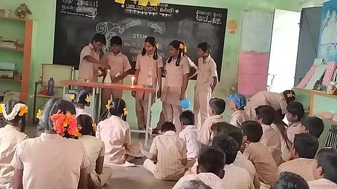 அரசு பள்ளியில் தேசிய அறிவியல் தினம்