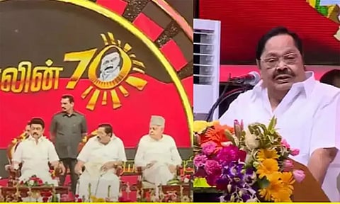 முதல்-அமைச்சர் மு.க.ஸ்டாலின் பிரதமர் ஆகும் காலம் வரும்: அமைச்சர் துரைமுருகன்