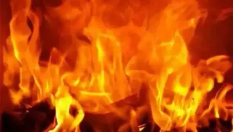 வீரவநல்லூரில் பந்தல் குடோனில் தீ விபத்து; ரூ.1 லட்சம் பொருட்கள் சேதம்