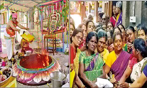திருநாகேஸ்வரம் நாகநாதசாமி கோவிலில் மகாசண்டி யாகம்: திரளான பக்தர்கள் பங்கேற்பு