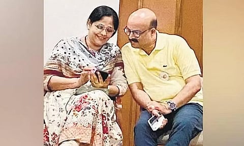 சுக்கூர்-ஷீனா தம்பதி.