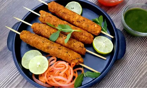 வீட்டிலேயே செய்யலாம் வெஜிடபிள் சீக் கபாப்