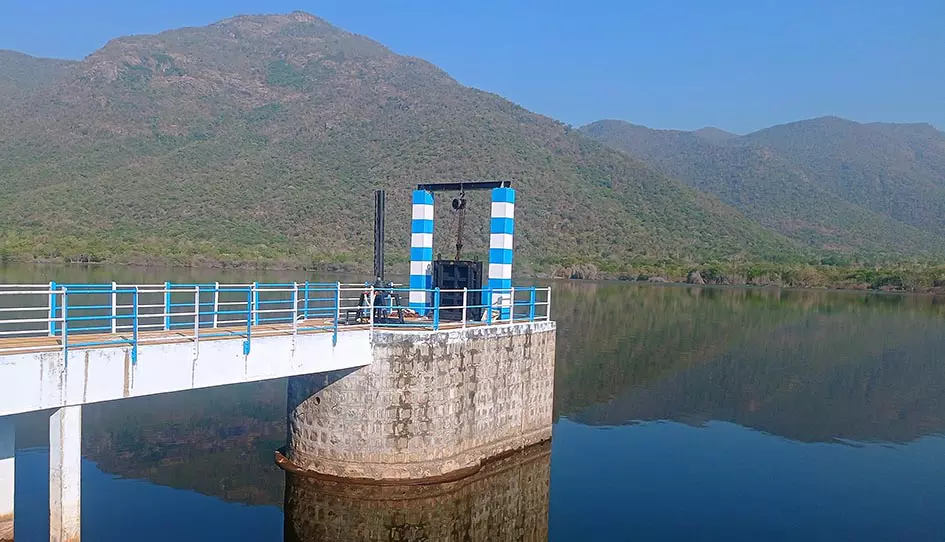 வரட்டுப்பள்ளம் அணையின் நீர்மட்டம்  31 அடியாக உள்ளது
