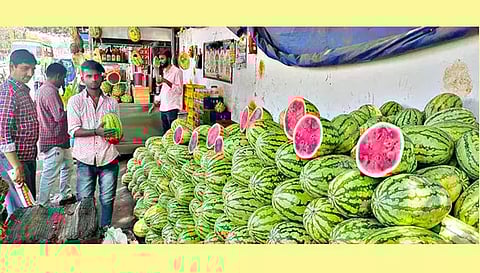 மதுரையில் சுட்டெரிக்கும் வெயிலால் பொதுமக்கள் கடும் அவதி