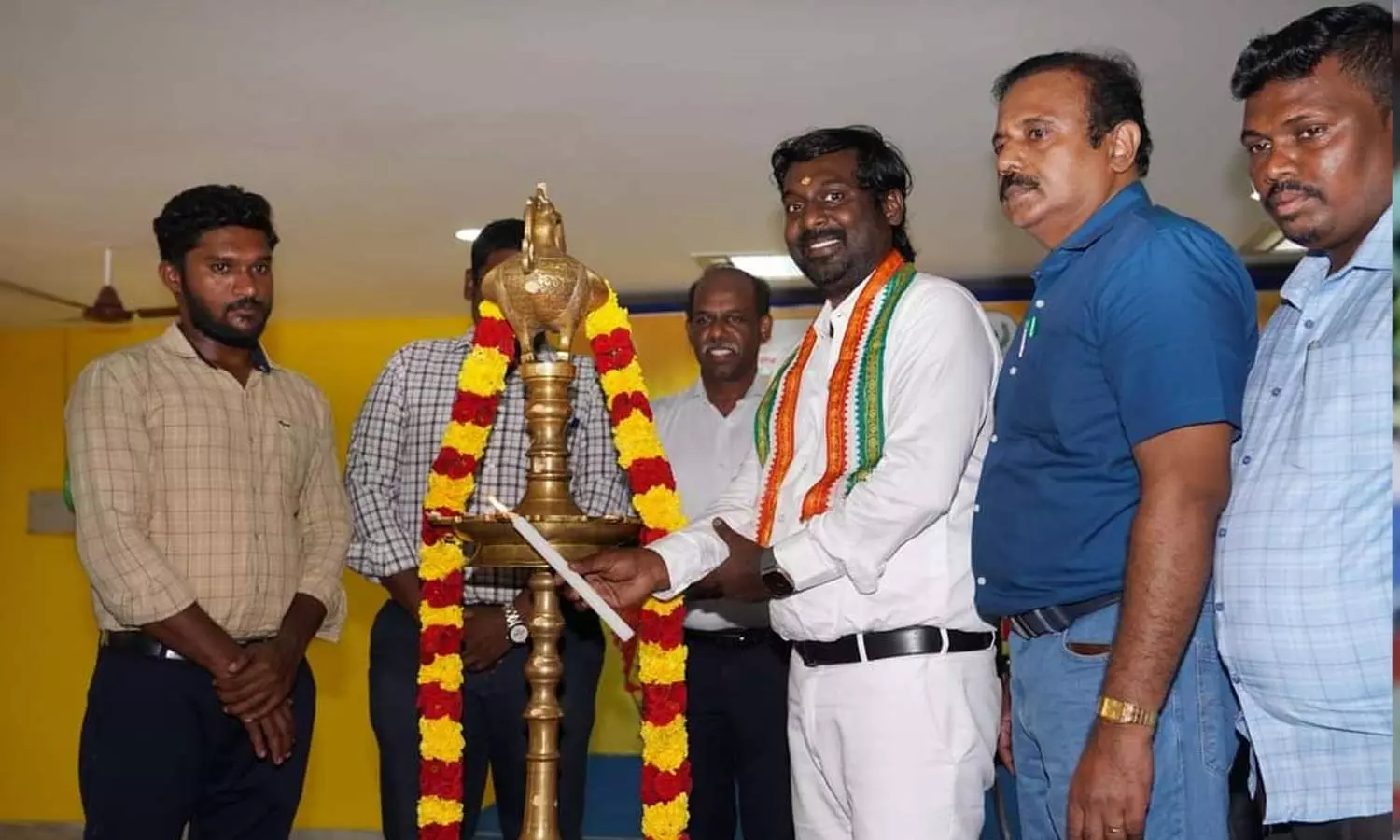 நேருயுவகேந்திரா அமைப்பின் கலாச்சார விழாவில் பங்கேற்ற கன்னியாகுமரி எம்.பி விஜய்வசந்த்